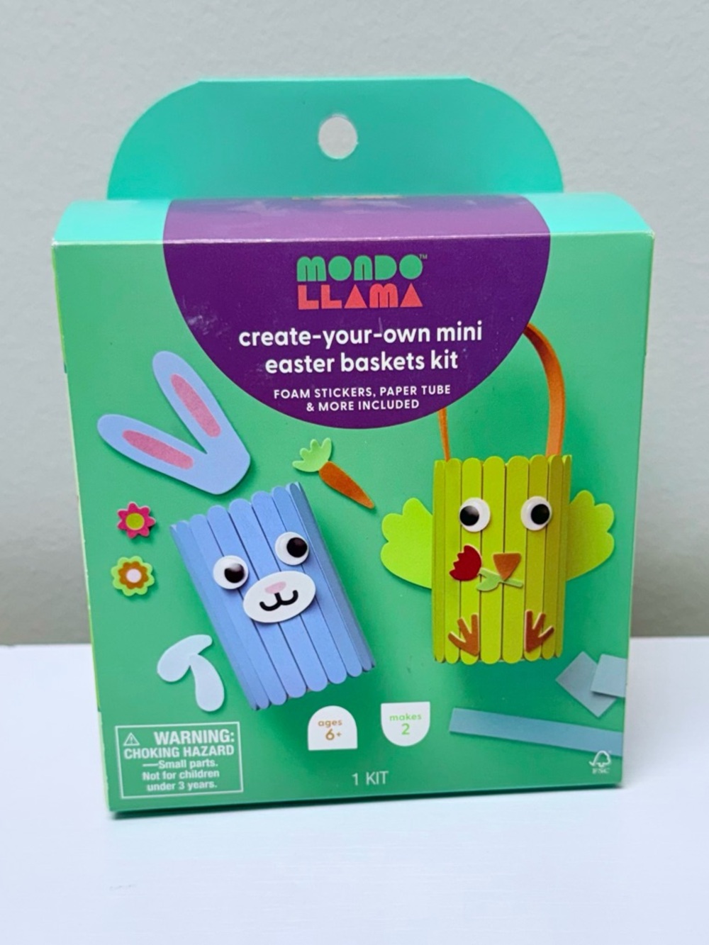 New! 2ct Easter Basket Craft Stick Activity Kit
- Mondo Llama™ - Picture 5 of 6